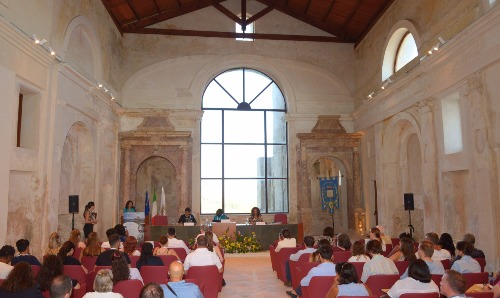 Students attending International Law Summer School in Italy.